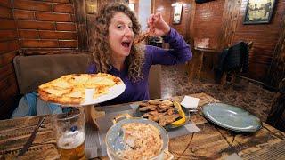 Traditional Adjarian Food in Batumi | Lazuri Khachapuri, Red Mullet, Sinori | Georgian Food Tour