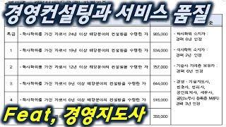 경영지도사(경영컨설턴트)의 서비스와 품질에 대해서 (마케팅 분야 자격증,현실,난이도 등)