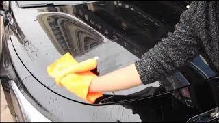 Natural Genuine Leather Chamois Car Care Wash Cleaning Quick Dry Cloth