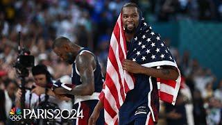 Kevin Durant's TOP highlights from Paris Olympics basketball competition | NBC Sports