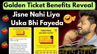 Tomarket Golden Ticket से होगा सब का Fayeda  Tomarket Golden Ticket Benefits Reveal | New Update