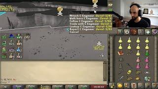 C Engineer Confronts Me in the Wilderness | 20 Elys on the Line | Maxed 60 Attack Zerker Build PKing