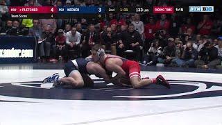 Big Ten Wrestling: 133 LBs - Ohio State's Luke Pletcher vs. Penn State's Corey Kenner