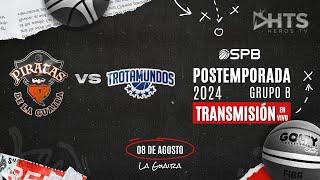 PIRATAS de La Guaira VS TROTAMUNDOS de Carabobo - JUEGO 5* - EN VIVO - SPB POSTEMPORADA 2024