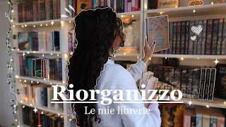 RIORGANIZZO LE MIE LIBRERIE 