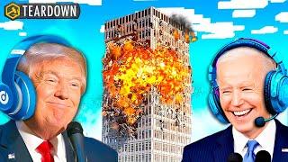 US Presidents Playing with Rocket Booster & Destroy Trump Tower