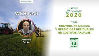 Webinar M&V "Control de maleza y Herbicidas residuales en cultivos anuales"