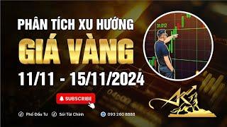 Phân tích xu hướng giá vàng tuần từ ngày 11/11 - 15/11 #xuhuonggiavang #giavanghomnay #dubaogiavang