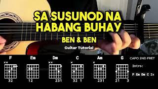 Sa Susunod Na Habang Buhay - Ben & Ben | Easy Guitar Chords Tutorial For Beginners (CHORDS & LYRICS)