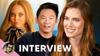 M3GAN Interviews: Allison Williams, James Wan, Jason Blum & more