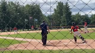 Jack Conley beats out an infield single in the 6th