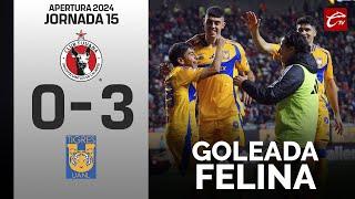 RESUMEN: XOLOS 0-3 TIGRES | LIGA MX | JORNADA 15 | CALIENTE TV 