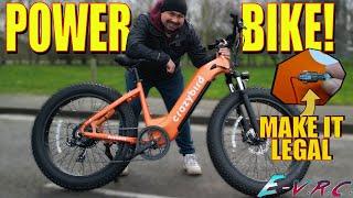 This POWERFUL Ebike is Legal in one CLICK - Crazybird Jumper Review