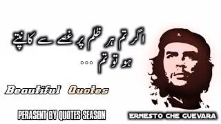 Ernesto che Guevara Quotes in Urdu Hindi | part 1