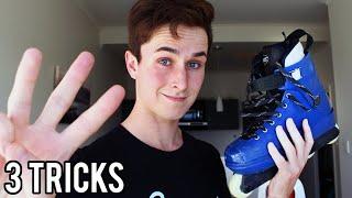 3 EASY Non-Grind Tricks on Aggressive Rollerblades - Tip Trick