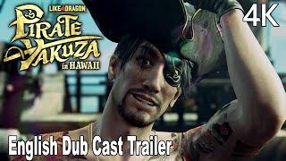 Like a Dragon Pirate Yakuza in Hawaii English Dub Cast Trailer Matthew Mercer, Samoa Joe 4K