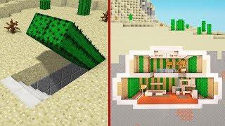 Minecraft: How to Build A Secret Base Tutorial #4 - Easy Hidden House