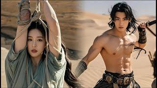 她本是江湖第一女刀客，可一覺醒來卻被人綁在大漠之中，但一位王子出現拯救了她！！#中國電視劇 #film