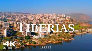 TIBERIAS  Drone Aerial 4K טְבֶרְיָה ISRAEL מדינת ישראל