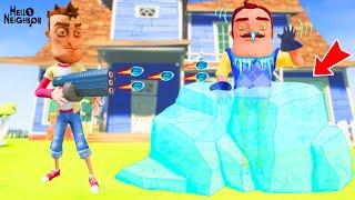 WE FREEZED MR. WILSON  Hello Neighbor Mod