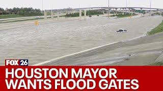 Hurricane Beryl leads Houston mayor to call for FLOOD GATES for highwater prone roads