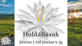 Holdállások június 3-tól június 9-ig