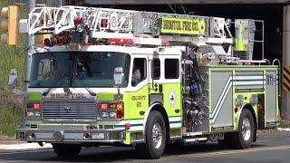 Falls Township Fire Company Ladder 30 & Bristol Fire Company Quint 51 Responding 4/9/24