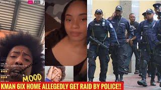 P0LICE CATCH KMAN 6IXX & His Girlfriend At Their Home In Trinidad | Tripple X & Jaii Frais