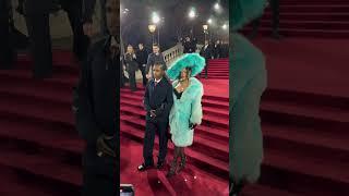 Rihanna and ASAP Rocky arrive at The #FashionAwards 2024 #Rihanna #ASAPRocky