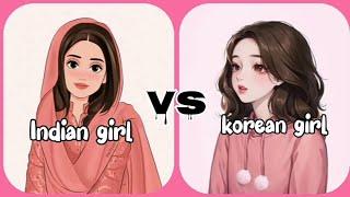 Indian girl️ vs Korean girl||nail/heel#gown #challenge #subscribe #uniqueshalu @uniqueshalu5279