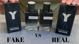 Fake vs Real Yves Saint Laurent Y Perfume 100 ML Eau De Parfum