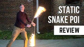 Static Rope Fire Snake Poi // Good or Gimmick?