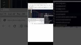 How to Create a Navigation Bar in Html |Navigation Bar Using HTML| Html Tutorials |#html #css #viral