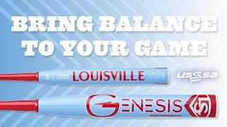 2024 Louisville Slugger Genesis 2 Piece USSSA Balanced Bat - Launch