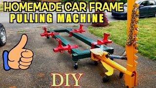  Home Made car body frame machine, Frame rack, Collision Repair Equipment, Universal DIY Jig