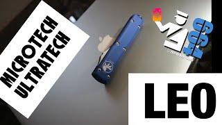 Microtech Ultratech LEO (LAW ENFORCEMENT OFFICER) Knife Review!