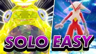 The BEST Pokemon to SOLO 7 Star BLAZIKEN Tera Raid in Scarlet and Violet DLC
