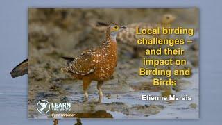 Local birding challenges – and their impact on Birding and Birds