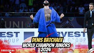 Gold medal goes to Batchaev!Dushanbe World Championships Juniors 2024