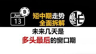 【墨白】比特幤行情观点（2023年6月13日）：想做多需要抓紧时间了，窗口时间有限/乙太幤行情观点 数字货幤加密货幤虚拟货幤 BTC ETH LTC 區塊链 比特幤合约 比特幤交易 幤安 OKX