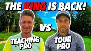 THE MATCH - das gibt es NICHT!!!  TEACHING PRO vs TOUR PRO ️️