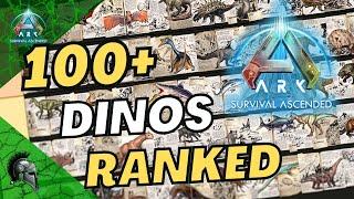 Ranking EVERY Dino in Ark Survival Ascended | The Island