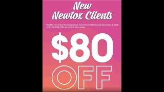 New... Newtox clients receive $80 off your treatment at Anazao MD!