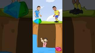 Will You Help Messi? Ronaldo help Messi? #shorts    #football