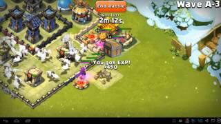 Castle Clash - Here Be Monsters -  At 2500 Might - Wave A