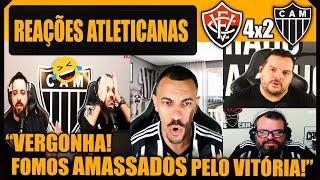 REAÇÕES dos ATLETICANOS - VITÓRIA 4x2 ATLÉTICO MG - BRASILEIRÃO - VAMOS RIR DO GALO!