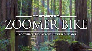 Zoomer Bike: A Smoothswing Font Inspired by Scout Speeder Bikes and Corran Horn