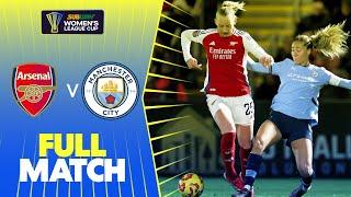 Full Match: Arsenal v Manchester City | Subway Women's League Cup Semi-Final 24/25