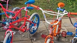 old school BMX collection 80s