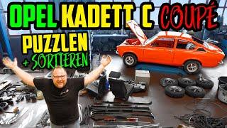 Nach 15 JAHREN bauen WIR ihn ZUSAMMEN! - Opel Kadett C 1.2s Coupé - Das große Teile puzzlen!